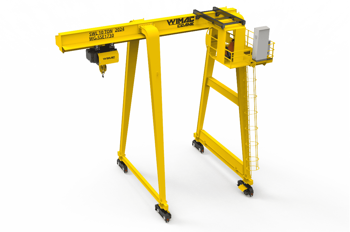 Çıkıntıed Single Girder Gantry Crane